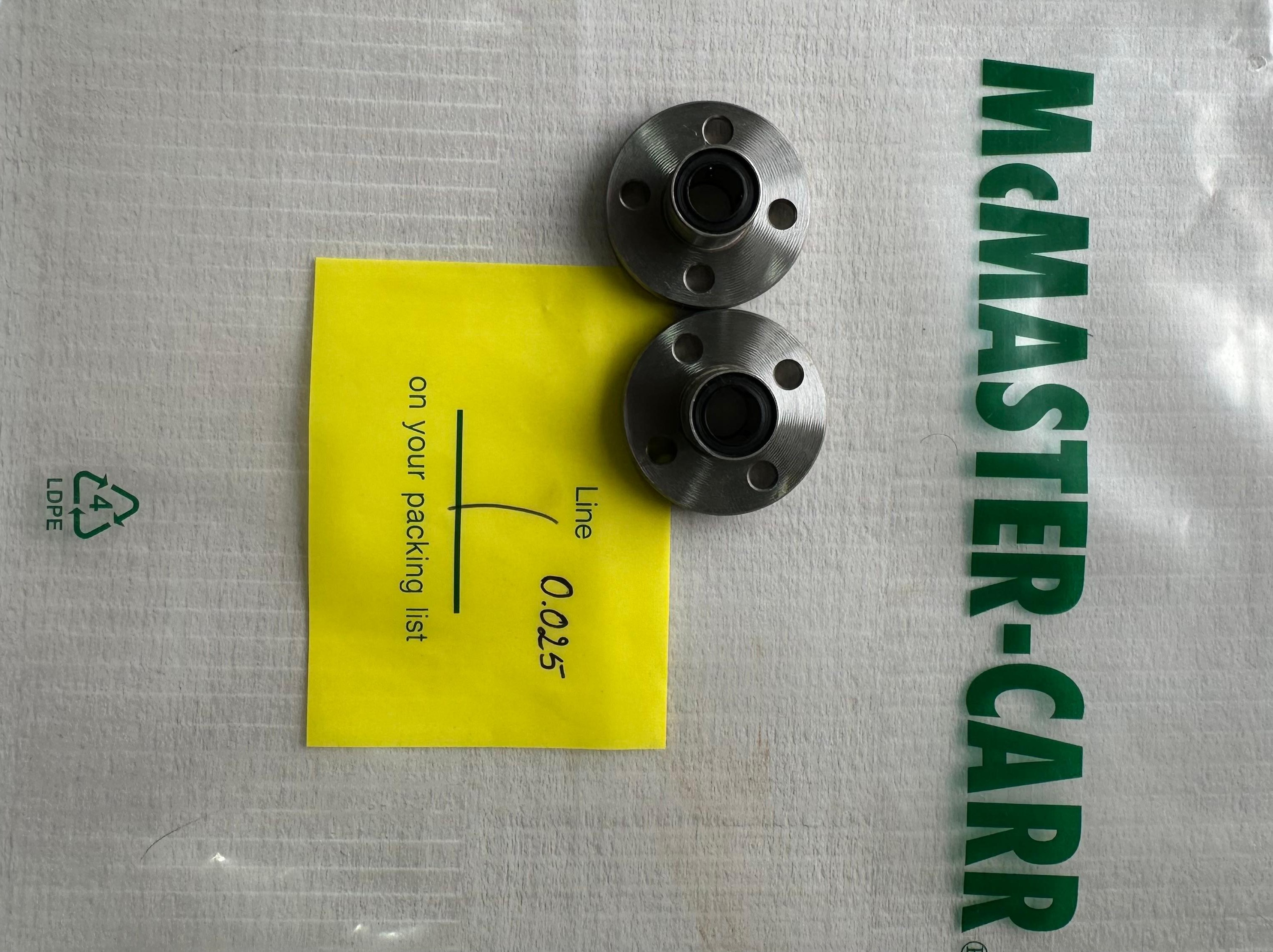 Flange Mount Linear Bearings